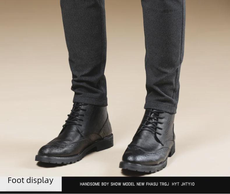 Men's Slim Fit Business Casual Pants - Soft, Elastic, Anti-Pilling, Breathable, Straight-Leg for Spring & Autumn