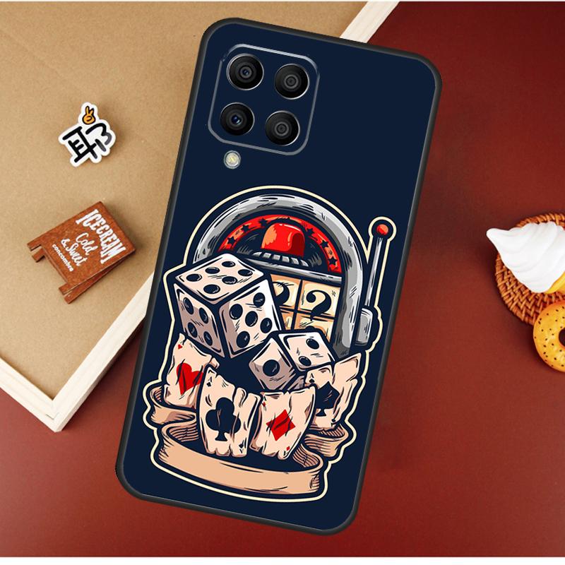 Casino Glücksspiel Hülle Für Samsung Galaxy M21 M20 M23 M31 M11 M54 M14 M34 M13 M52 M32 M12 M16 M36 M56 M15 M55