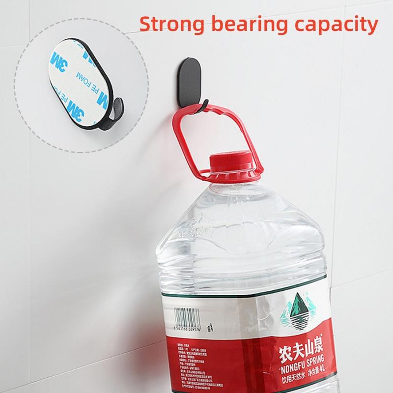 Hook Adhesive Free Punching Waterproof Load-bearing Strong Wall Hanging Home Accessories