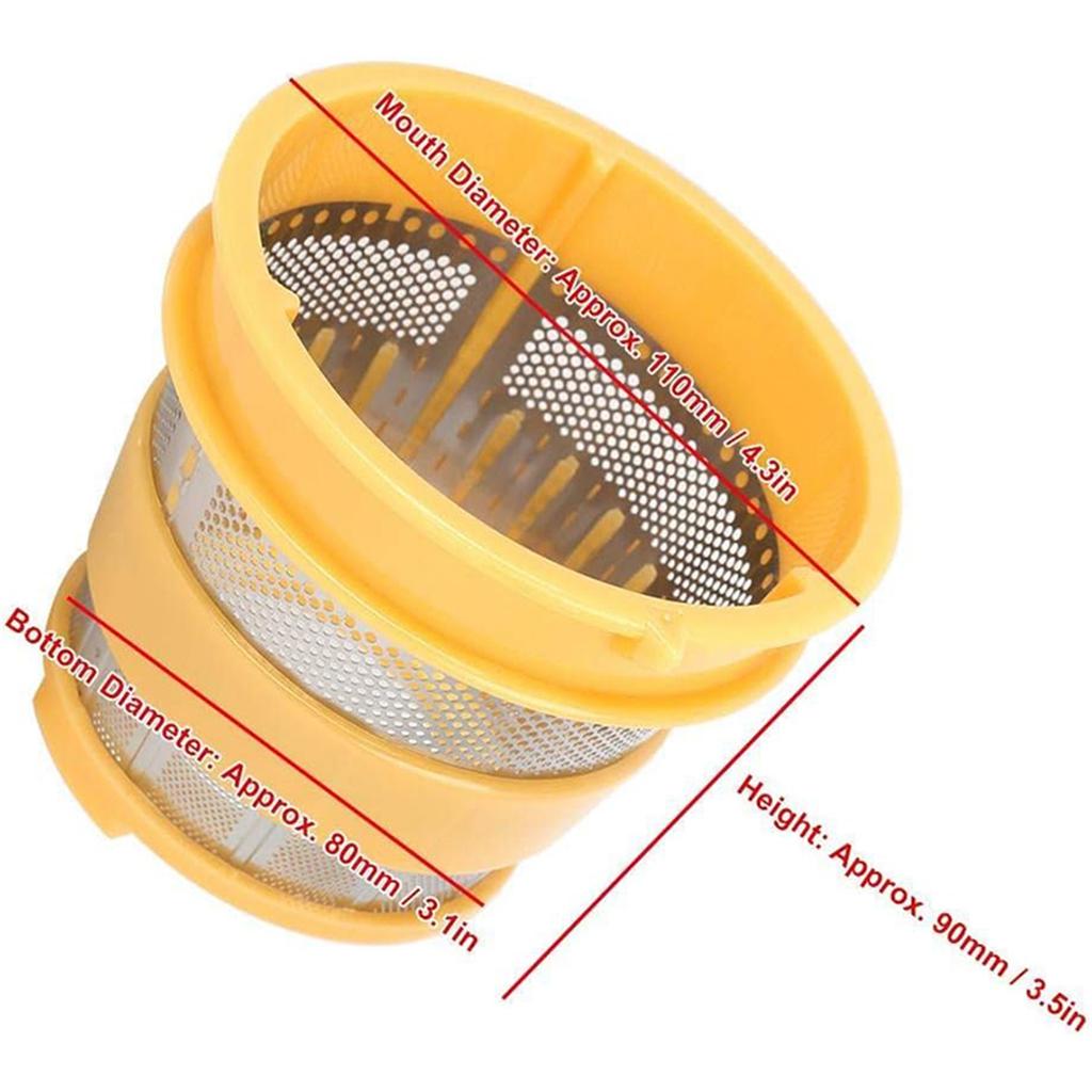 Durable Juicer Part Slow Juicer Filter Fine Mesh Screen Filter Mixer Accessories Juice Strainers for HU500DG Juicer