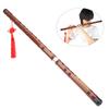 CKey Dry Bitter Bamboo Flute Traditional Orchestral Instrument Set with Storage Box ZD02