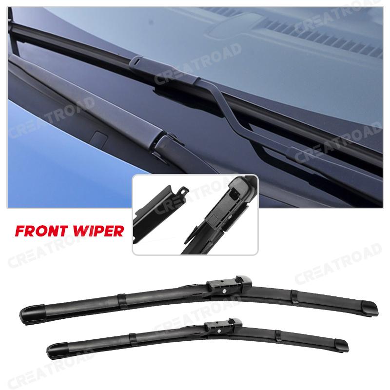 Wiper LHD Front Wiper Blades For BMW 3 Series E90 E91 F30 F31 F34 F35 F80 Windshield Windscreen Window Rain Brushes 24"+19"