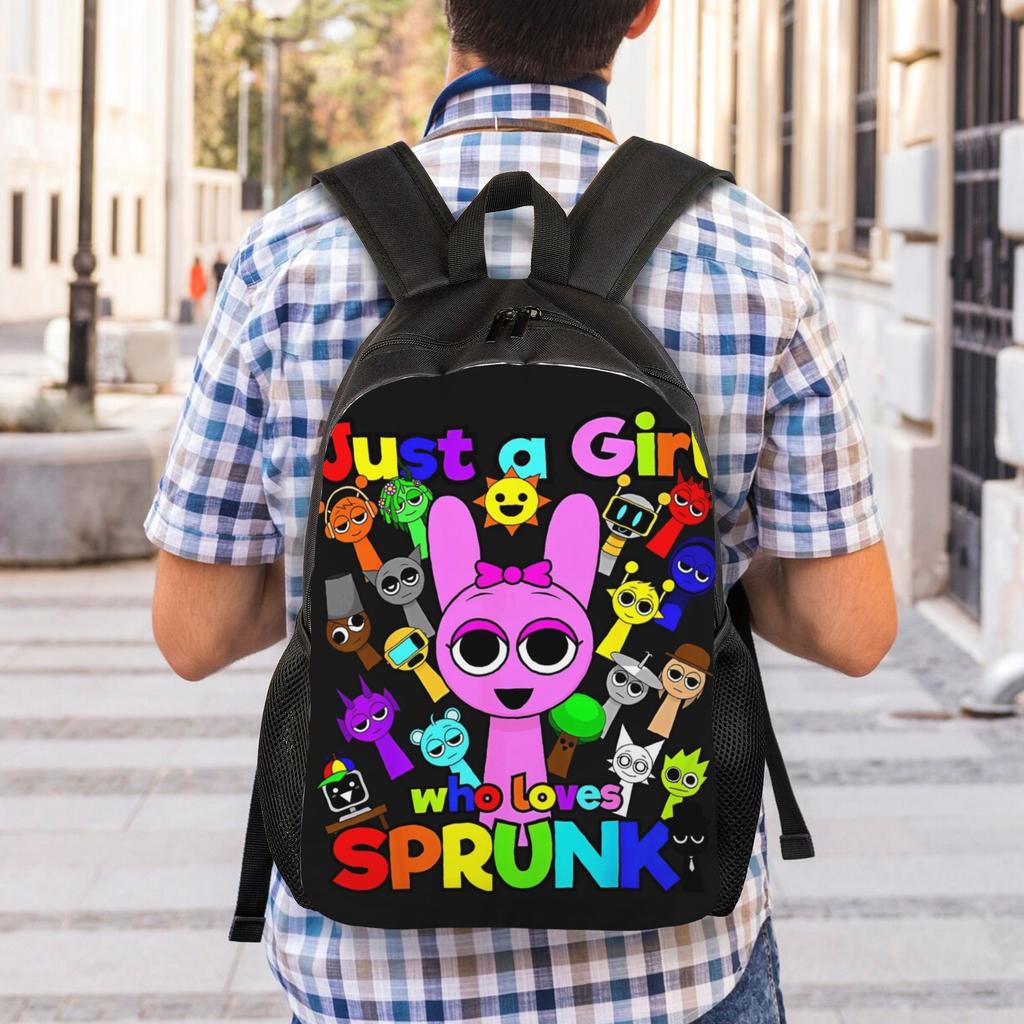 Kinder Sprunkis Rucksack Vorschule Kindergarten Schultasche für Jungen und Mädchen