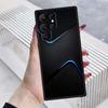 Art colored luminous pattern For Samsung Galaxy S26 S25 S24 S23 S22 S21 S20 Ultra Plus FE 5G Black Soft TPU Phone Case
