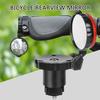 Bicycles Handlebars Plug Rearview Mirror Bicycles Rear View Convex Mirror Adjustable Handlebars Mirror Cycling Accessory