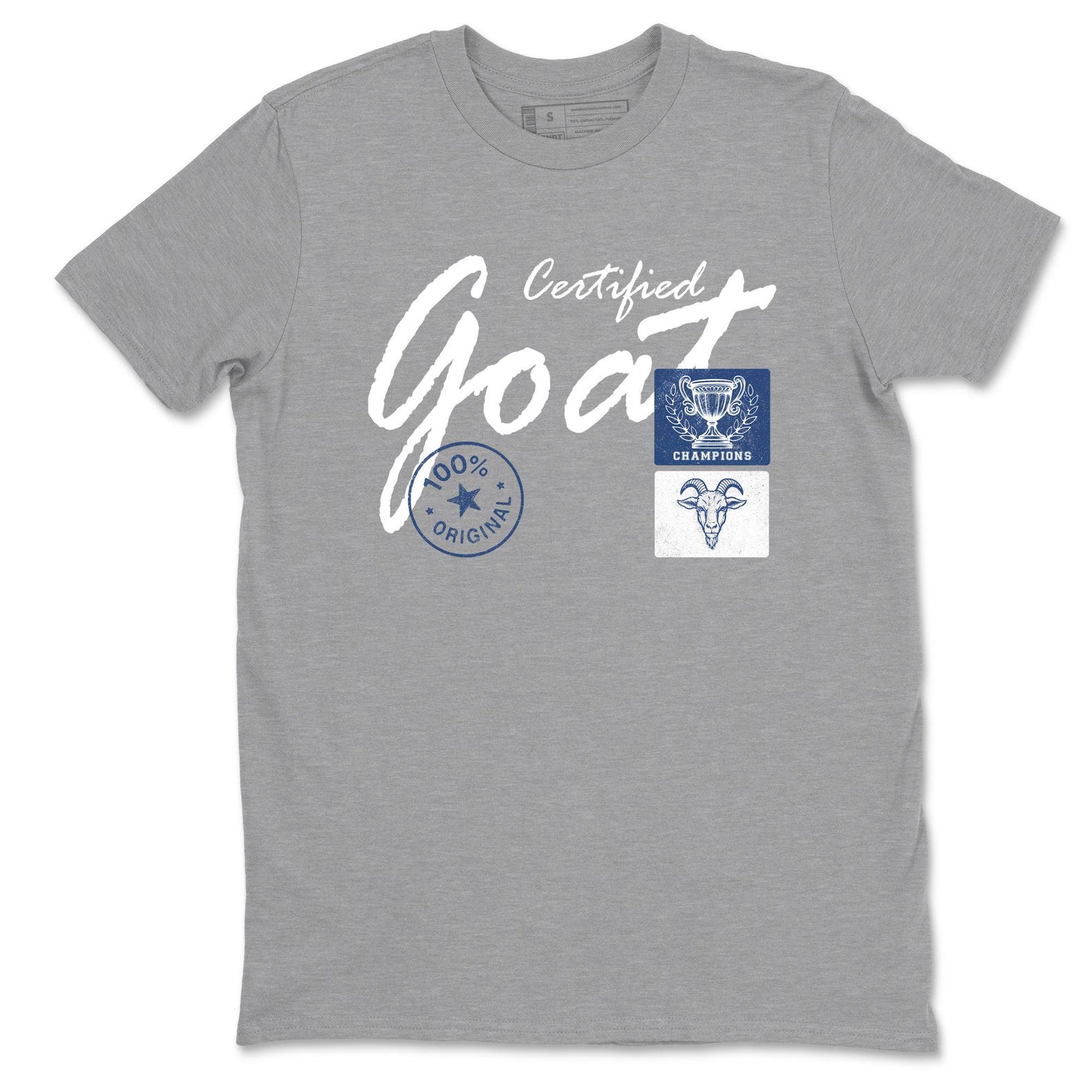 Certified Goat Graphic Tee - Streetwear T-Shirt S
