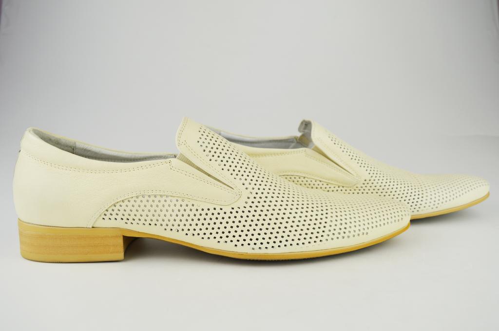 Zapatos verano Antonio Gelo 188-263 Beige piel 42