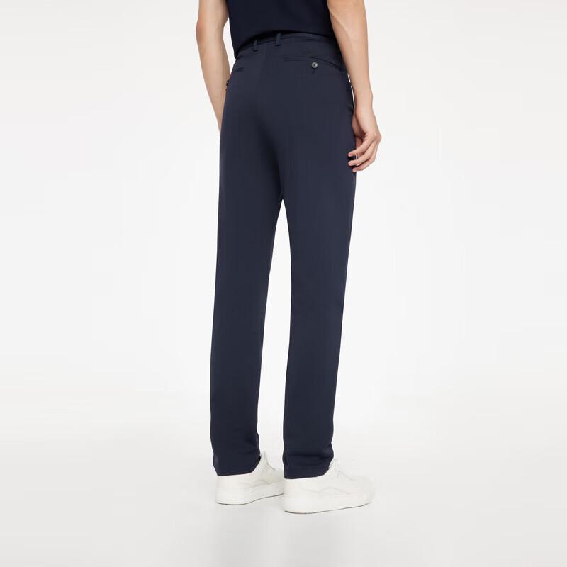 K-Boxing Men's Slim-Fit Business Casual Pants BQXR2315