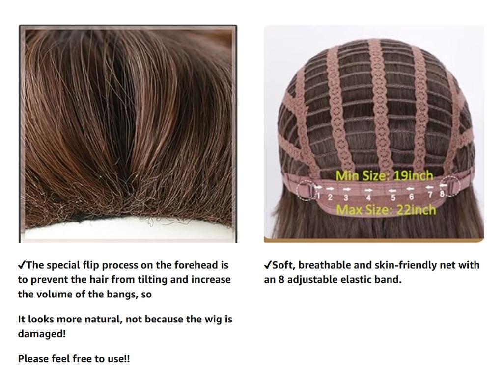 Ashely Short Wig for Men Fluffy Natural Black Hair High Temperature Fiber Synthetic Wigs Suitable for Daily Use Cosplay Sissy