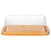 Bamboo Butter Dish Kitchen Container for Butter Storage