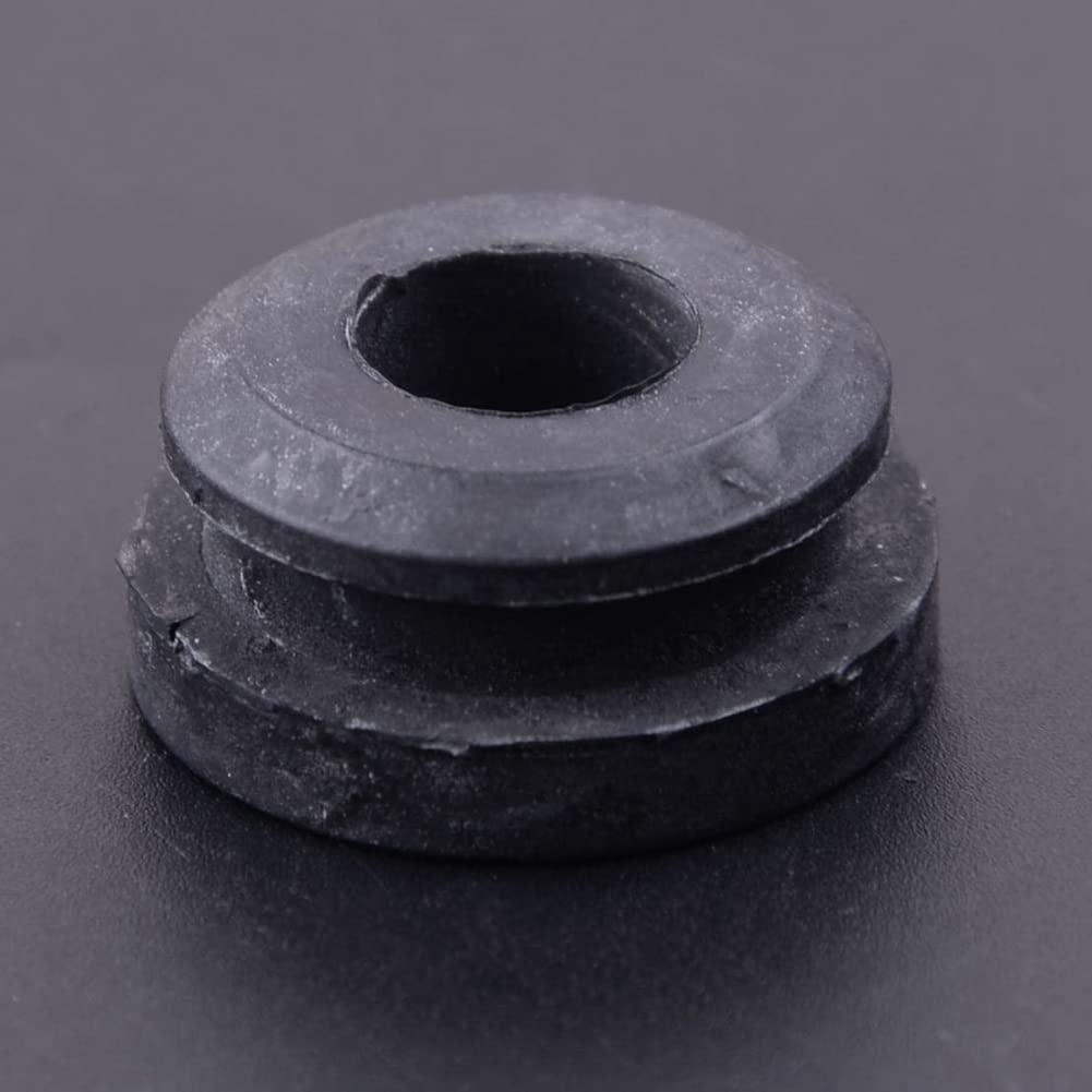 Bunggou 2 Piece Radiator Assembly Upper Insulator Mount Bushing Rubber Black for Accord 74173-SJ4-000