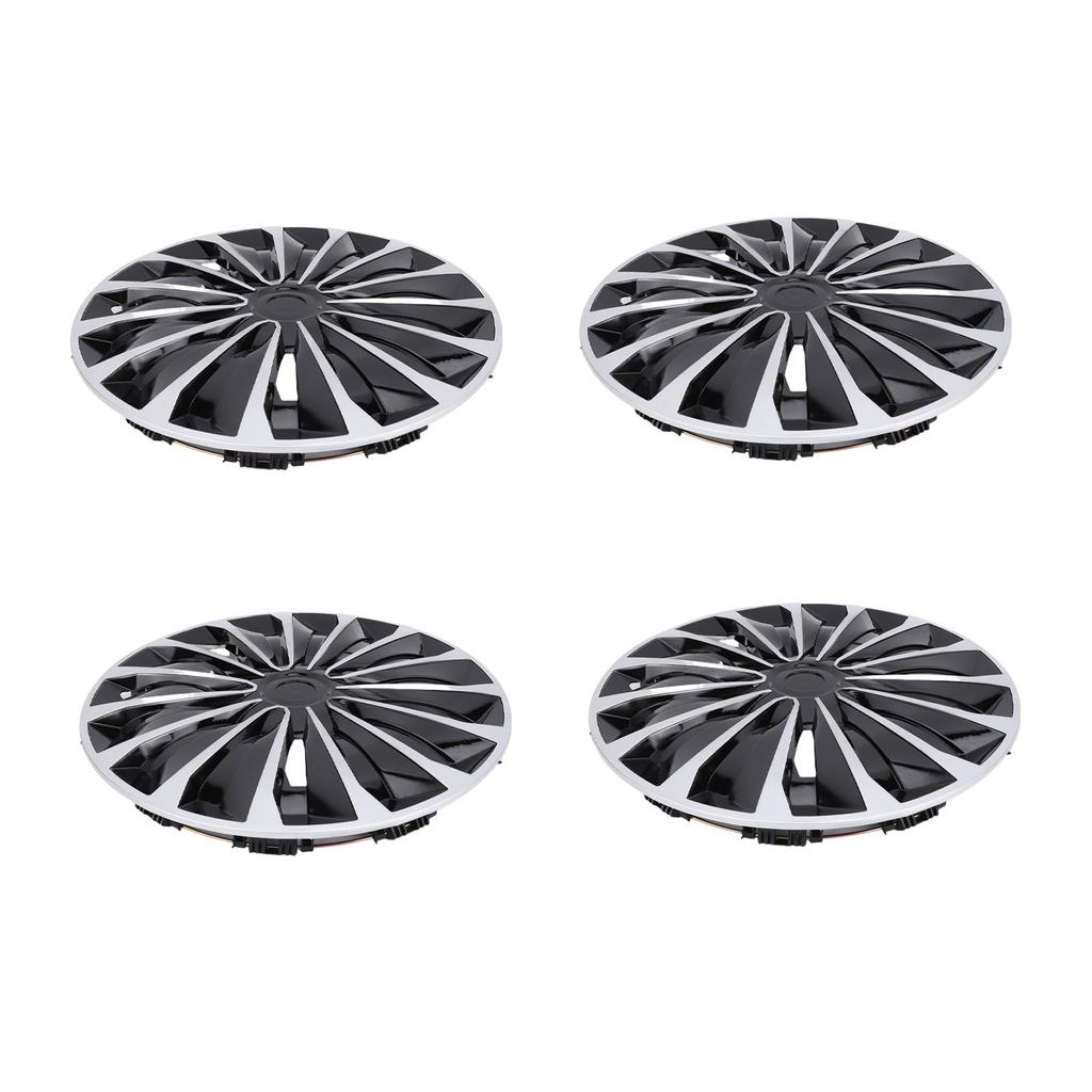 4 szt. 15-calowe Kołpaki Kół Pełne Stylowy Wygląd Dopasowanie do Felgi R15 dla Większości Samochodów Ciężarówek SUV