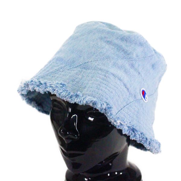 Champion Bucket Hat Fringed Tulip Blue Women's
