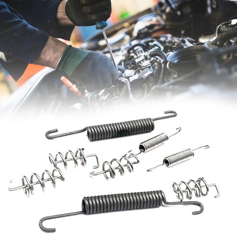 Retaining Spring Set for S60 XC90 Handbrake Shoe Retaining Spring 31445339 30645831 Improve Handbrake Efficiency