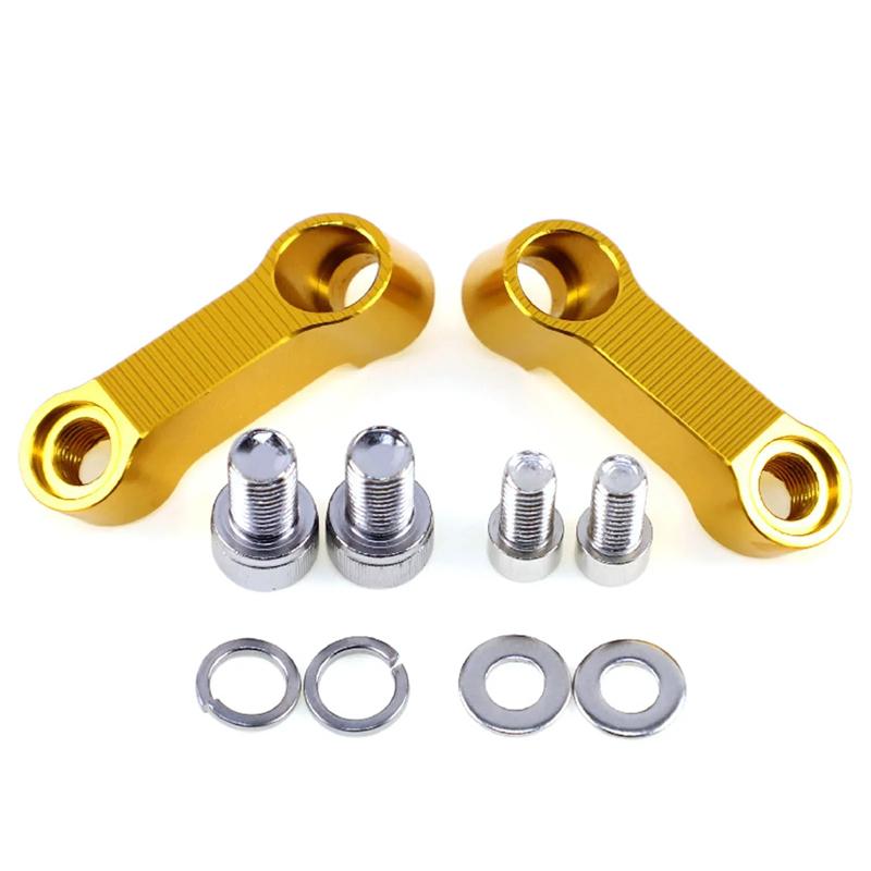 Motorcycle Rearview Mirrors Extension Riser Extend Adapter Mirror Extender Adapters Riser Supplies Rear View Base Mirrors