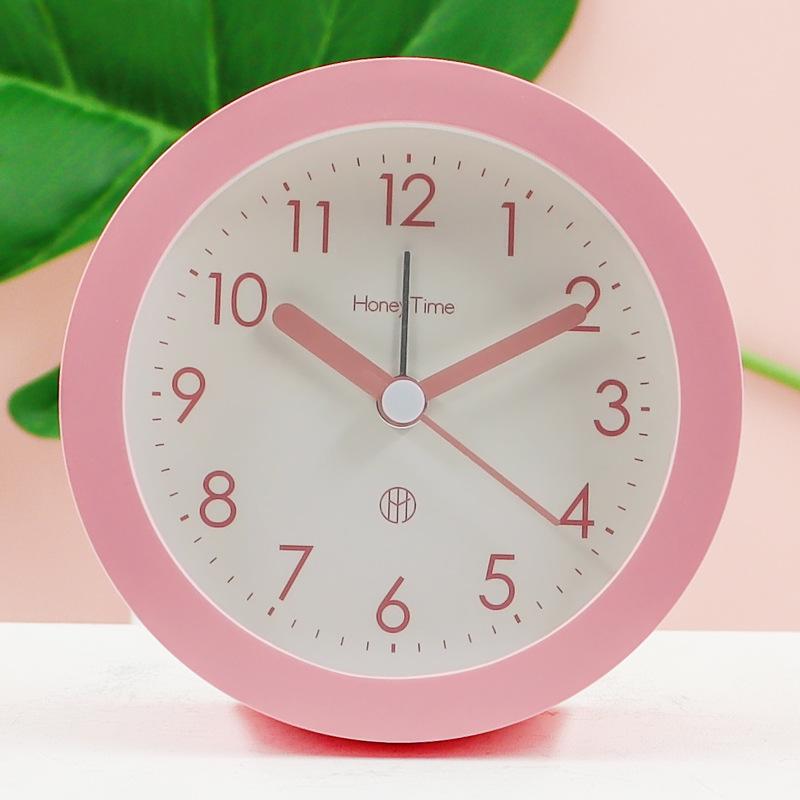 Silent Study Small Alarm Clock Nordic Style Simple Ins Bedroom Clock Students Use Creative Internet Celebrity Bedside Clock