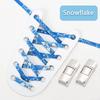 Lock Shoe Laces Without Ties Elastic Laces Sneakers Kids Adult Flat No Tie Shoelaces Rainbow Glitter Shoelace Shoes Accessories