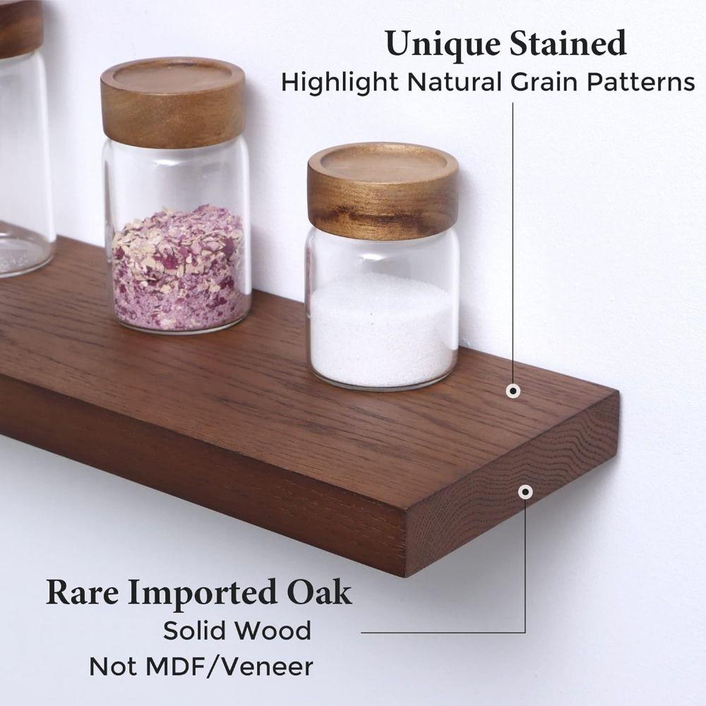 Invisible Brackets Floating Shelves Durable Display Stands Plant Rack  Sundries Storage