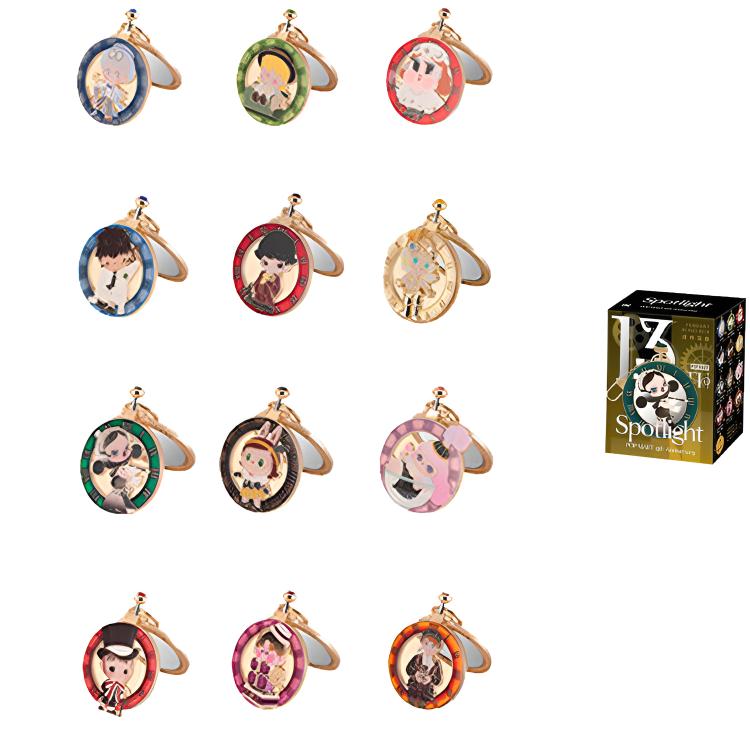 New POP MART Under The Spotlight T13 Anniversary Collection, Pendant Mystery Boxes Single Mystery Box/Full Box 12 Pcs PPMT-2310-0068