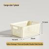 Japanese Household Storage Basket for Kitchen, Wardrobe & Desktop Organizer