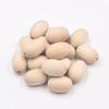 10pcs 30*20mm Egg Shaped Wooden Beads Easter Wood Beads Farmhouse Rustic Beads Loose Spacer Beads for Craft Decoration
