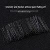 Elegant Black U-Shaped Hairpin with Barbed Waves