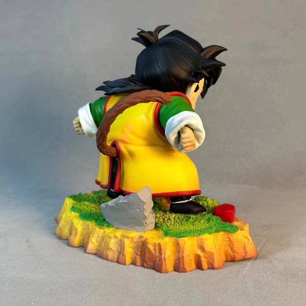 19CM Anime Dragon Ball Son Gohan Figure Angry Standing Scene Base Model Toy Gift Collection Action Figure Boxed Doll