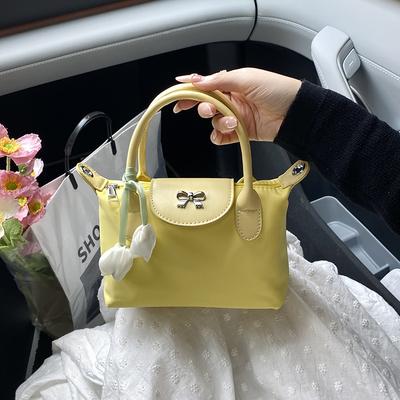 Premium tägliche Nylonstoff Knödeltasche Damen Umhängetasche leichte Reisehandtasche