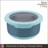 Stainless Steel Fresh-keeping Box Food Sealing Bowl Anti-scalding Lunch Box with Lid Kitchen Food Sealing Bowl Fresh-keeping Box