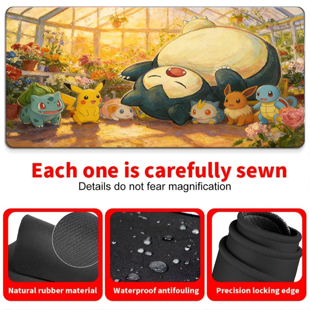 Pokemon Eeveelutions Umbreon Purple Galaxy Gaming Mouse Pad NonSlip Desk Mat 30x80x0.2cm