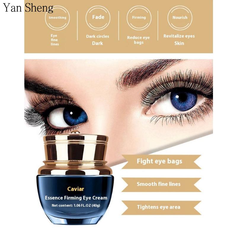 Caviar Eye Cream Anti-wrinkle Tightening and Rehydrating Anti-aging Fading Dark Circles Stay Up Late To Go Pouch