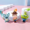Disney Toy Story Keychains Woody Jessie and Buzz Lightyear PVC Figurines Decorative Toys for Childrens Birthday Cakes and Bags