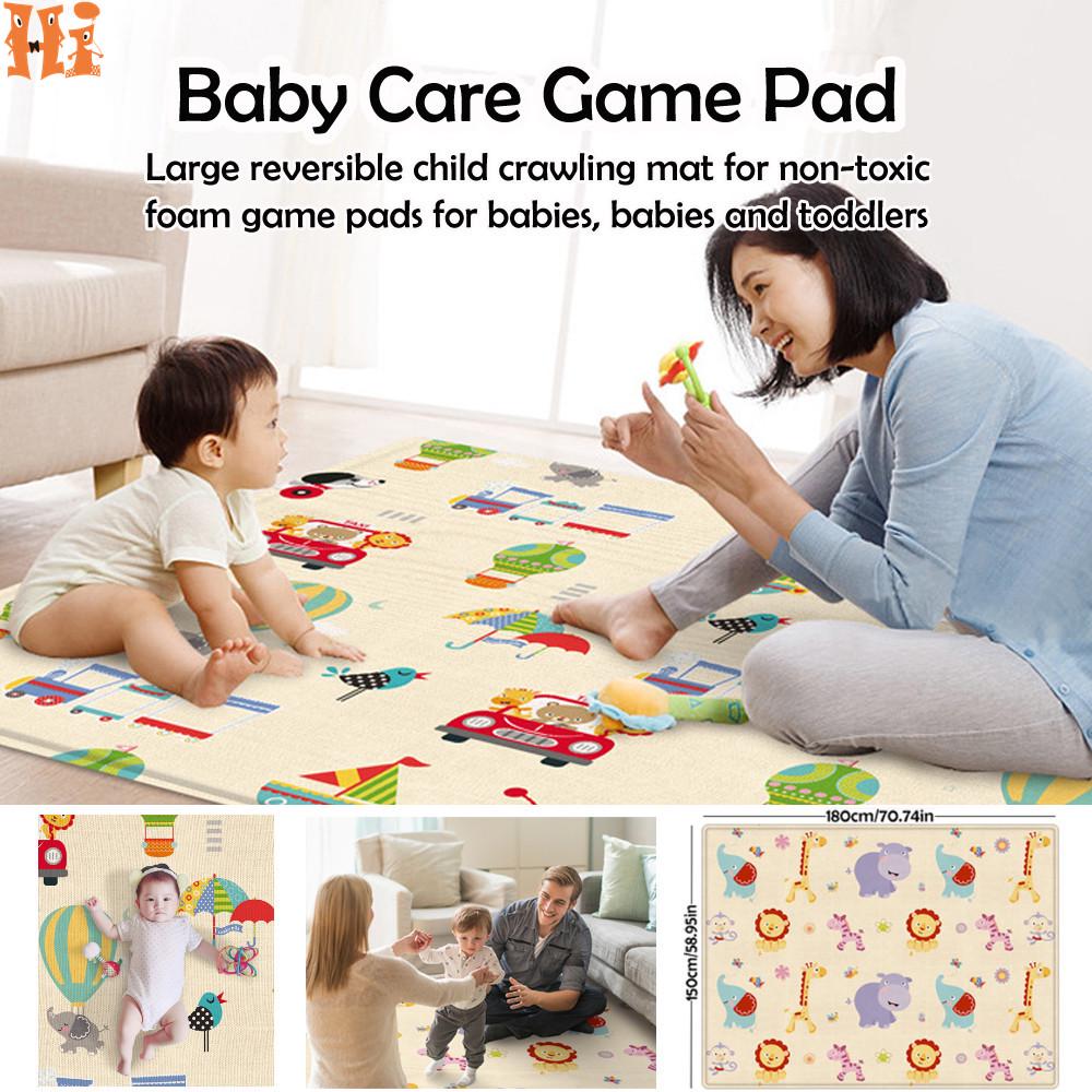 Fashion Thicken Large Double Sided Child Crawling Mat For Baby Non