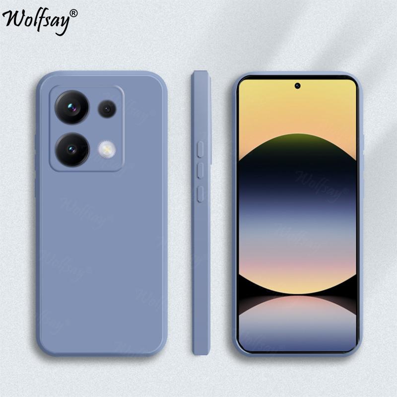 Candy Case For Xiaomi Redmi Note 14S Case Anti-knock Original Liquid Silicone Back Cover Redmi Note 14S Case For Redmi Note 14S