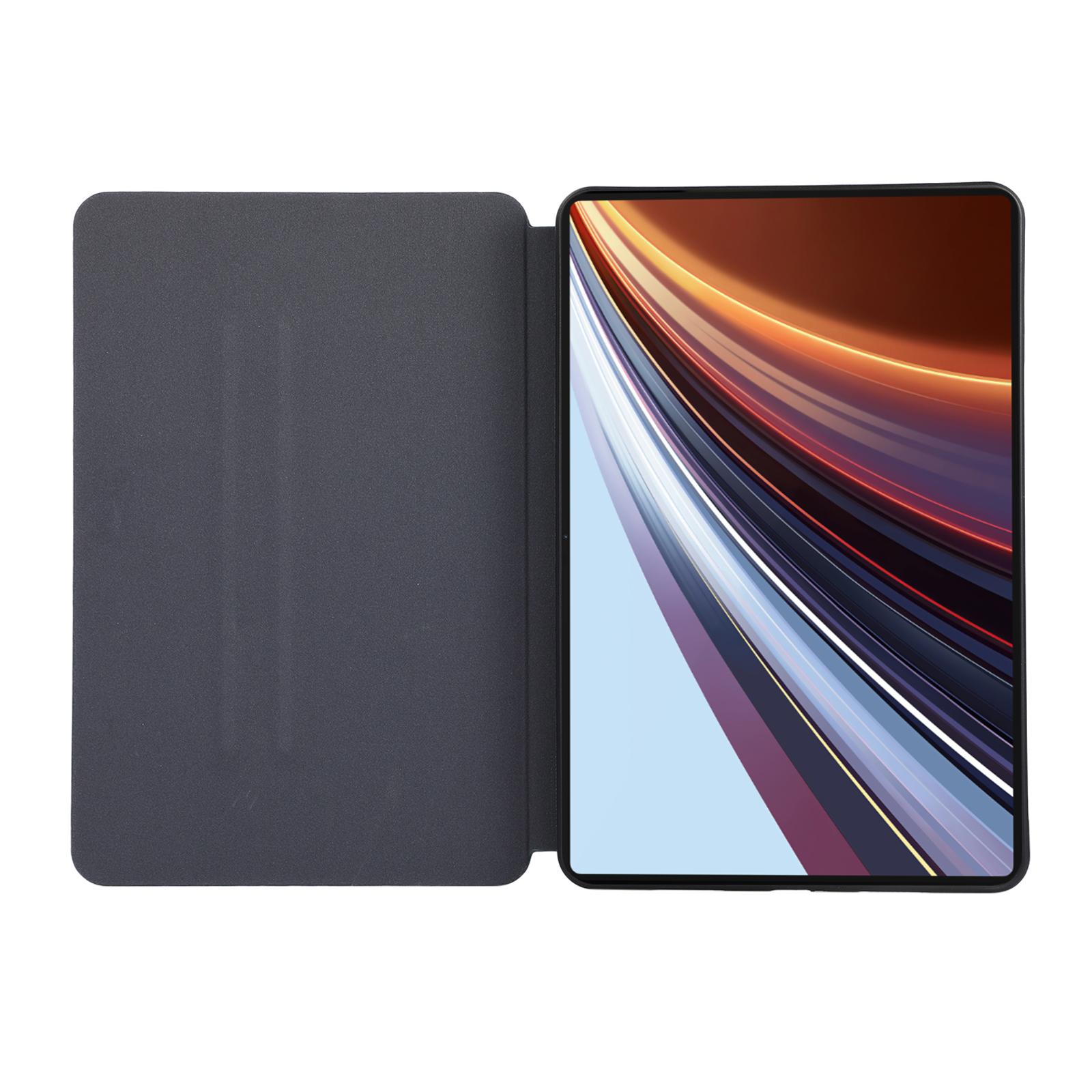 

For Honor Pad GT Pro Shockproof Case PU Leather Tablet Cover with Stand Black