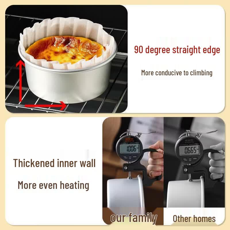 Yuzu Basque Chiffon Cake Baking Mold