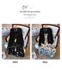 Elegant Floral Two-Piece Summer Dress for Plus Size Women - Pear-Shaped Slimming Camisole Set