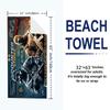 csgo Print Beach Towel, Large Soft Quick Dry Towel for Beach Camping Swimming