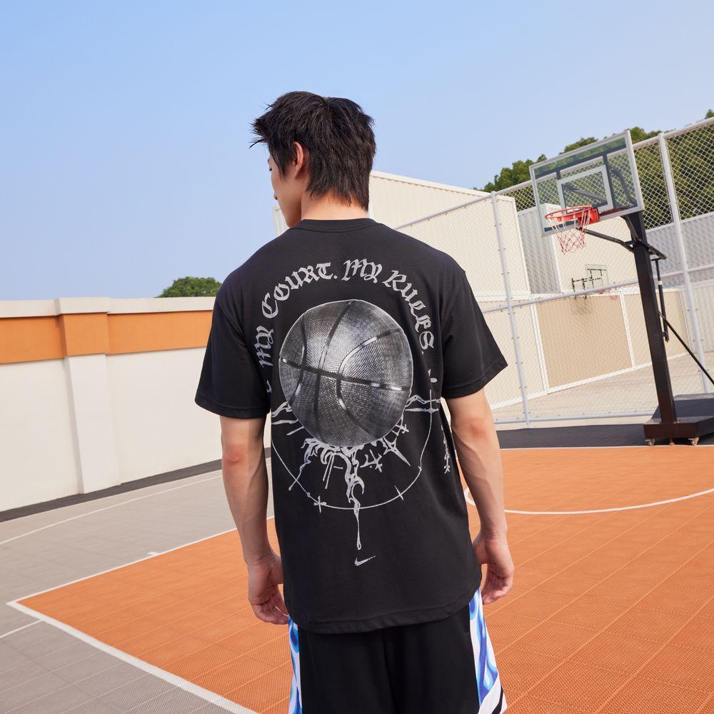 Nike Basketball Jerseys Men's Black Crew Neck Moderate