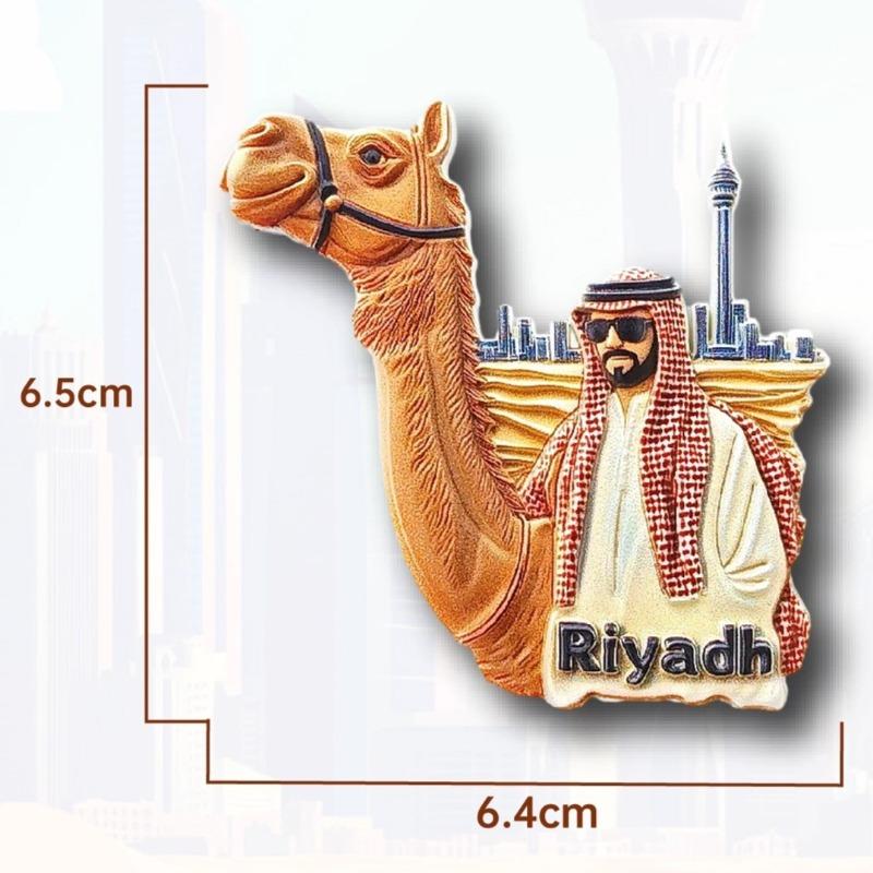 

Saudi Arabia Riyadh Fridge Stickers Middle East Travel Souvenirs Diriyah Fridge Magnets Home Decoration Wedding Gifts