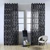 1Pc 100x200cm Semi Translucent Leaf Window Curtain Gauze Tulle Drape Home Decor