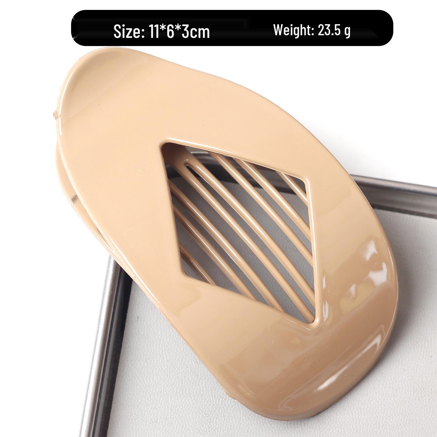 

Hot-Selling Strong Grip Oval Hair Claw Clip for Updos