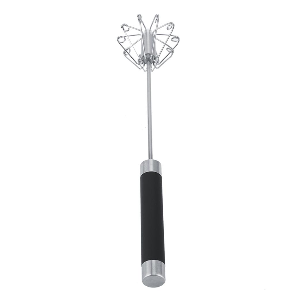 Stainless Steel Whisk, Hand Mixer, High Quality, Safe and Non-Toxic, Reusable and Convenient to Use, Comfortable Grip Plastic Handle,