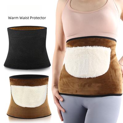 Full Velvet Belly Circumference Double-layer Thickened Velvet Belly Protective Gear To Keep Warm and Waist Protection