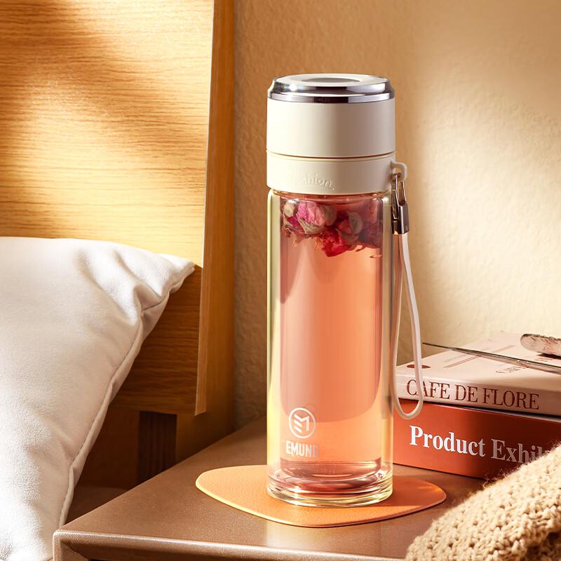 EMUND Berg Quick-Open Double-Layer Glass Cup