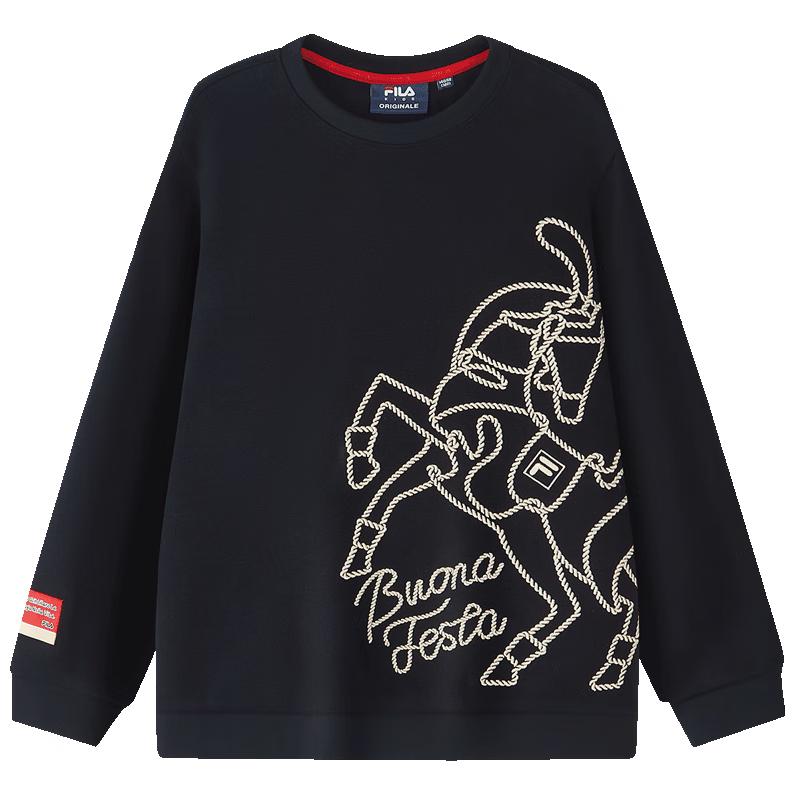 FILA Kids' Logo Crewneck Sweatshirt