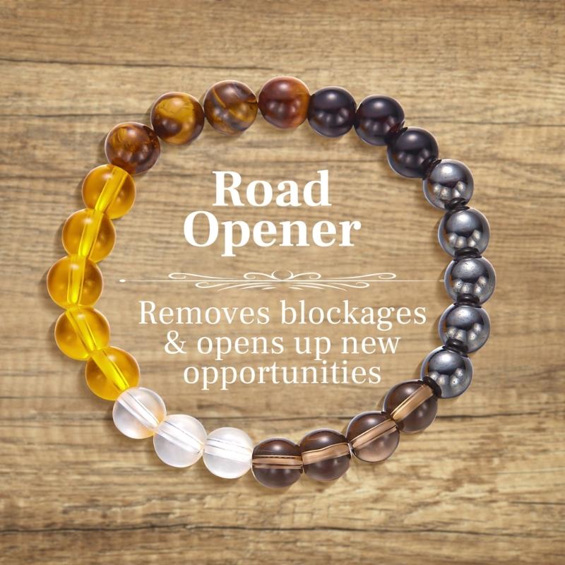 Handmade Geometric Bracelet with Natural Stone Beads Simple Yet Stylish for Casual Outfits and Travel Adventures