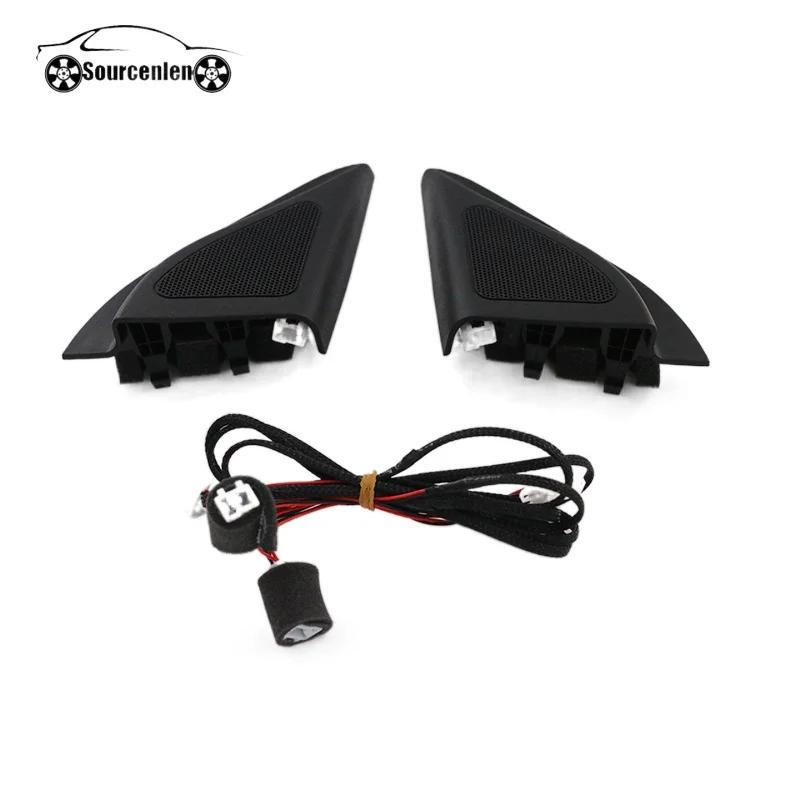 Sourcenlen Para Hyundai Ix25 Creta Nuevos Altavoces Genuinos Tweeter Coche-estilo De Audio Trompeta Cabeza Altavoz Interruptor