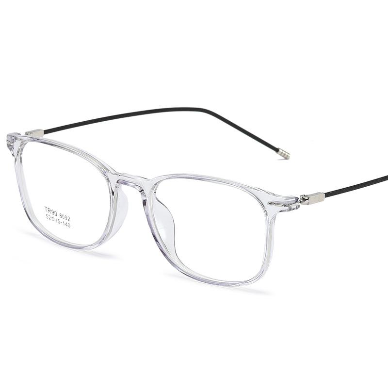 

TR90 Transparent Square Presbyopic Prescription Glasses Anti Blue Light Reading Eyewear Unisex Retro Minus Diopter Eyeglasses Presbyopia2