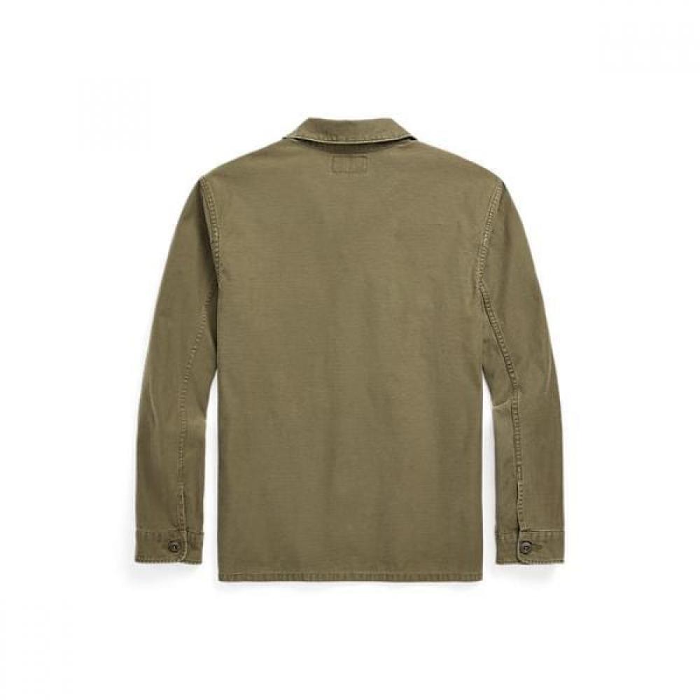 Rrl Reverse Satin Overshirt  Mnrrwov16820305301 